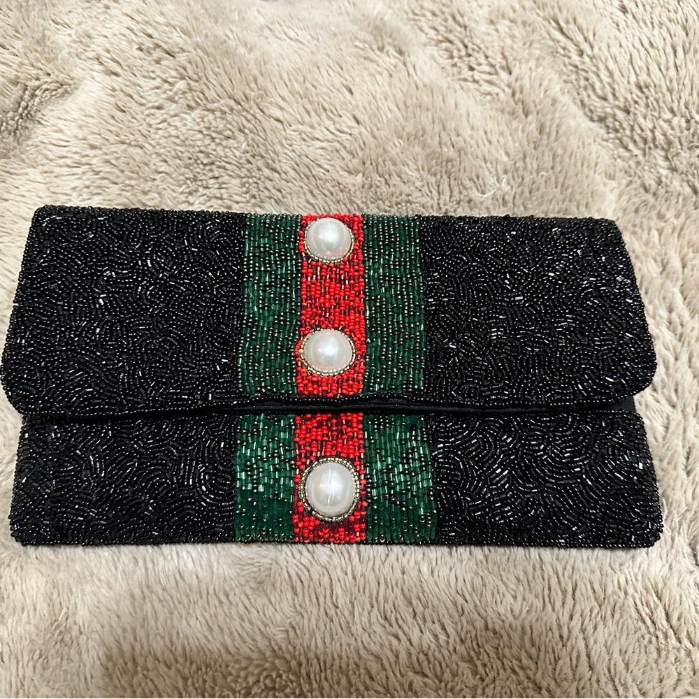 Beaded clutch/purse